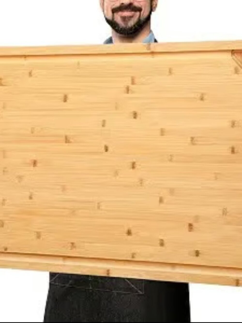36 x 24 Extra Large Bamboo Cutting Board for Kitchen, Cutting Board Stove